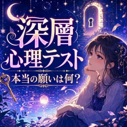 深層心理テスト｜あなたの本当の願いは？