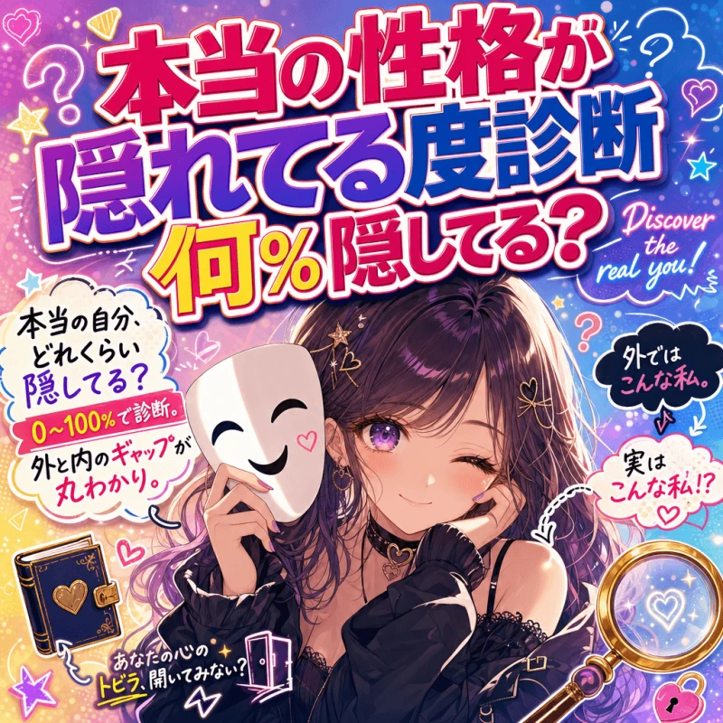 隠れ属性診断｜あなたが実は持ってる特性