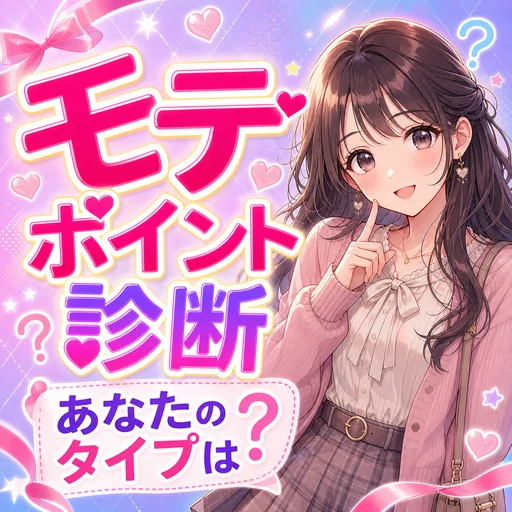 モテポイント診断｜あなたが人を落とす武器が5問でわかる診断