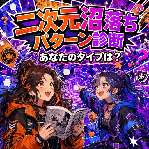 二次元沼落ちパターン診断｜キャラに堕ちる瞬間が5問でわかる診断