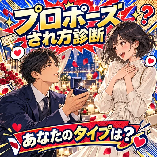 プロポーズされ方診断｜運命の求婚シーンが5問でわかる無料診断