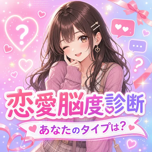 恋愛脳度診断｜頭の中が恋でいっぱいなレベルが5問でわかる診断