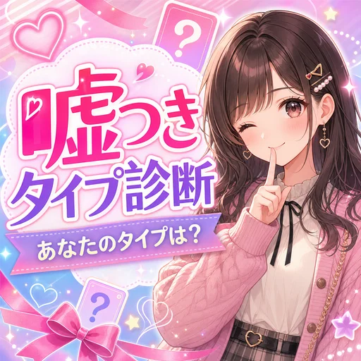 嘘つきタイプ診断｜あなたの嘘のつき方キャラが5問でわかる診断